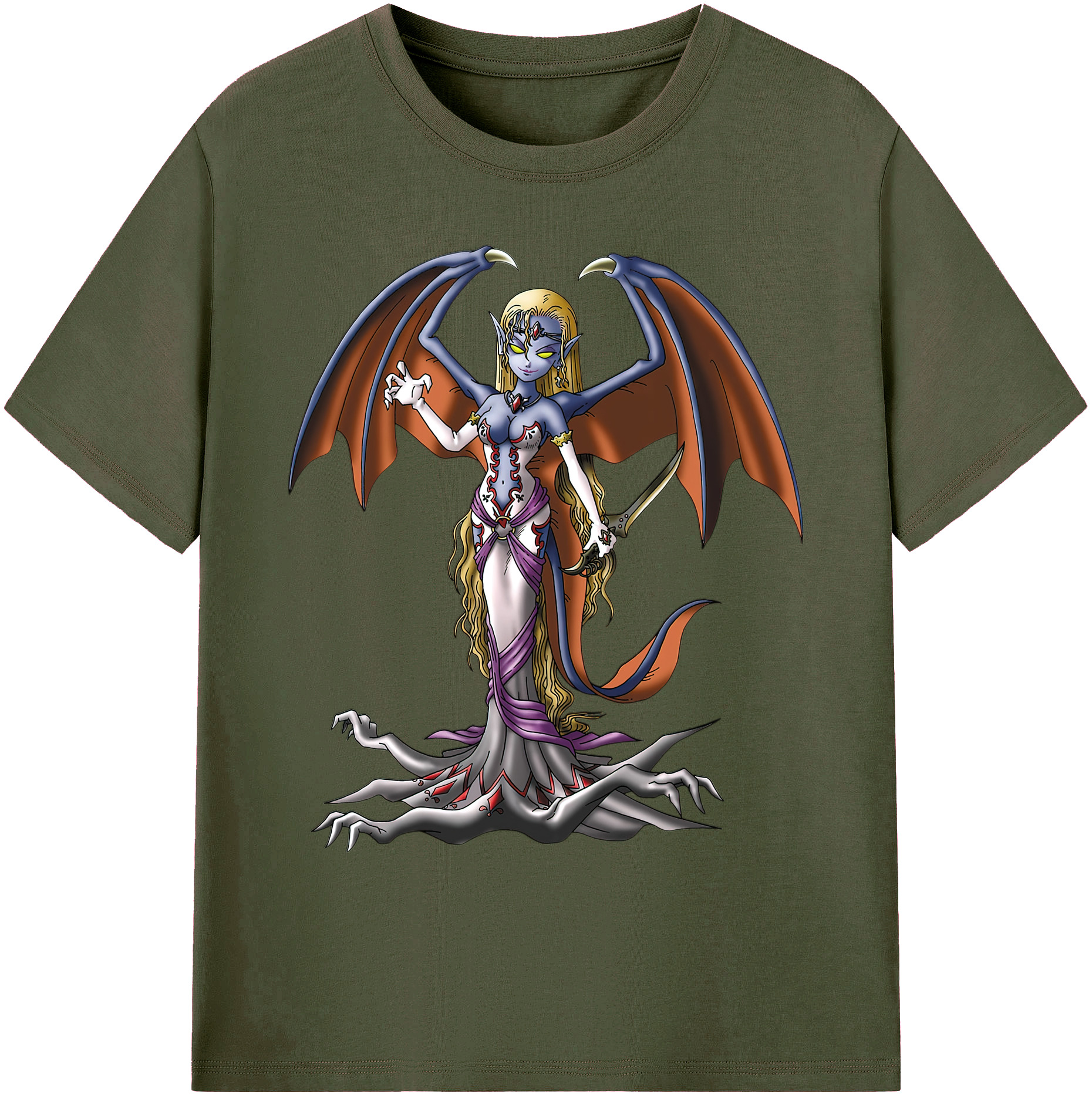 （画像用） ドラゴンクエスト Doragon Kuesuto Dragon Quest 綿100％ メンズ半袖Tシャツ｜肌触りやわらか＆通気性